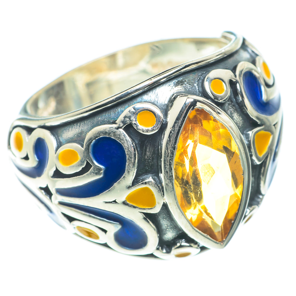 Citrine Rings handcrafted by Ana Silver Co - RING65783