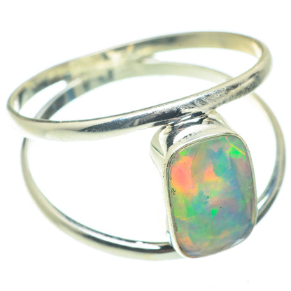 Ethiopian Opal Rings handcrafted by Ana Silver Co - RING65786
