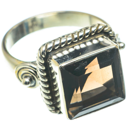 Smoky Quartz Rings handcrafted by Ana Silver Co - RING65795