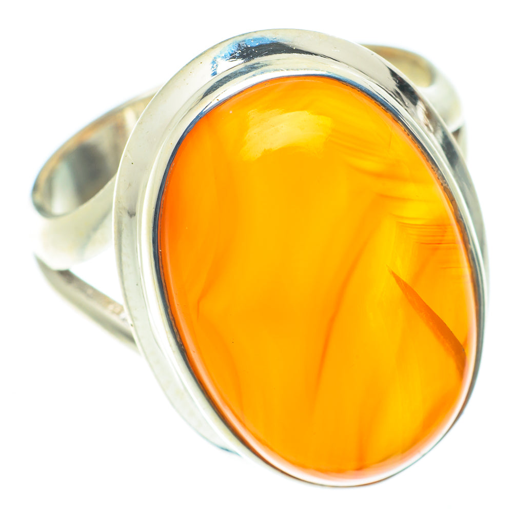 Carnelian Rings handcrafted by Ana Silver Co - RING65796