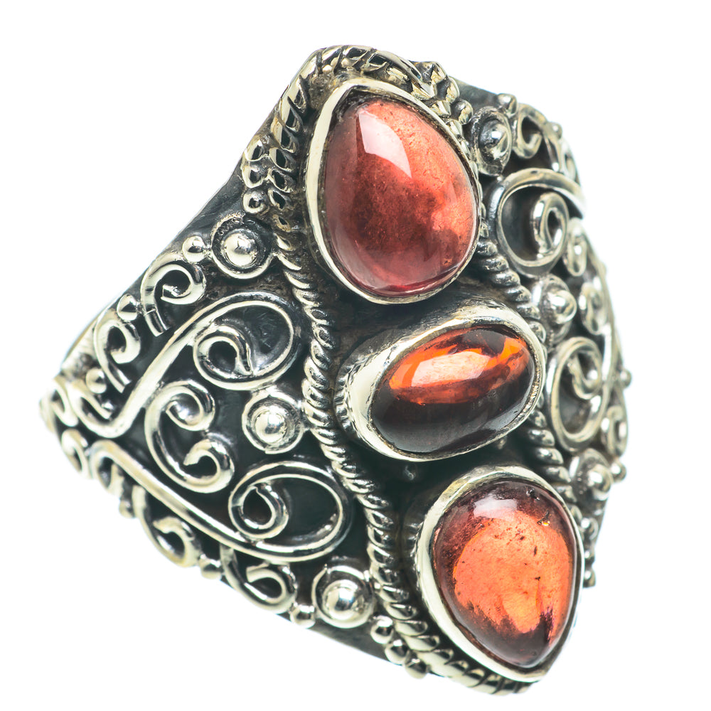 Garnet Rings handcrafted by Ana Silver Co - RING65800