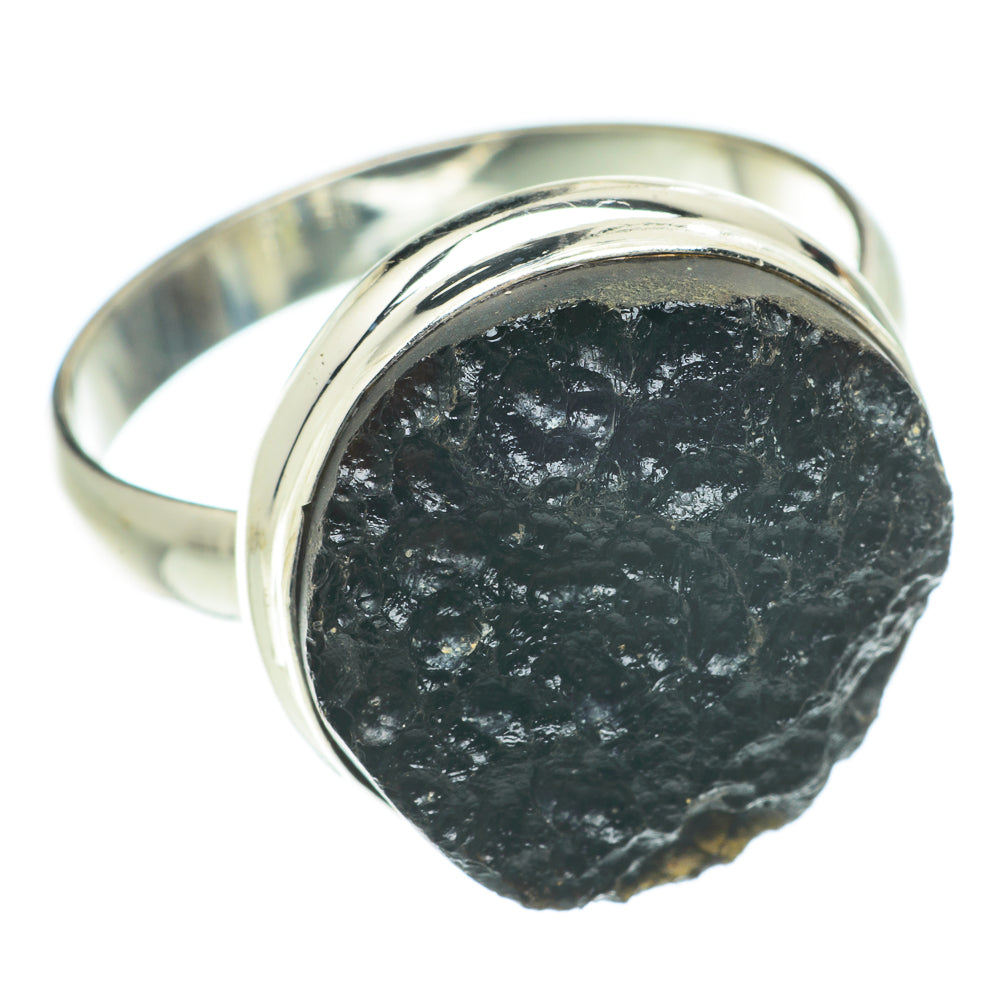 Tektite Rings handcrafted by Ana Silver Co - RING65806