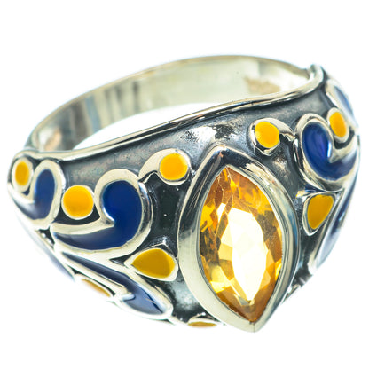 Citrine Rings handcrafted by Ana Silver Co - RING65808