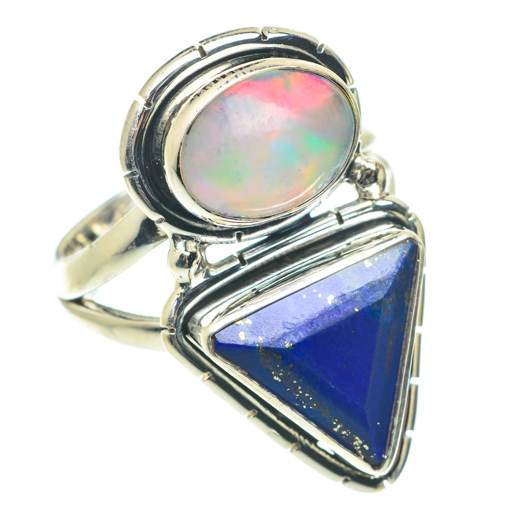 Lapis Lazuli Rings handcrafted by Ana Silver Co - RING65809