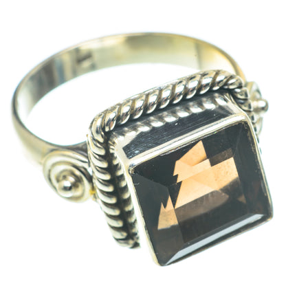 Smoky Quartz Rings handcrafted by Ana Silver Co - RING65819
