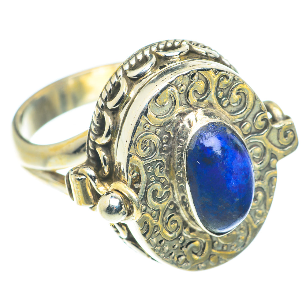 Lapis Lazuli Rings handcrafted by Ana Silver Co - RING65833