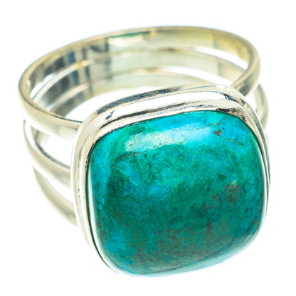 Chrysocolla Rings handcrafted by Ana Silver Co - RING65837