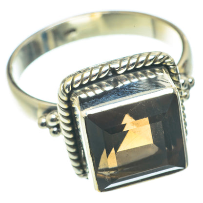 Smoky Quartz Rings handcrafted by Ana Silver Co - RING65839