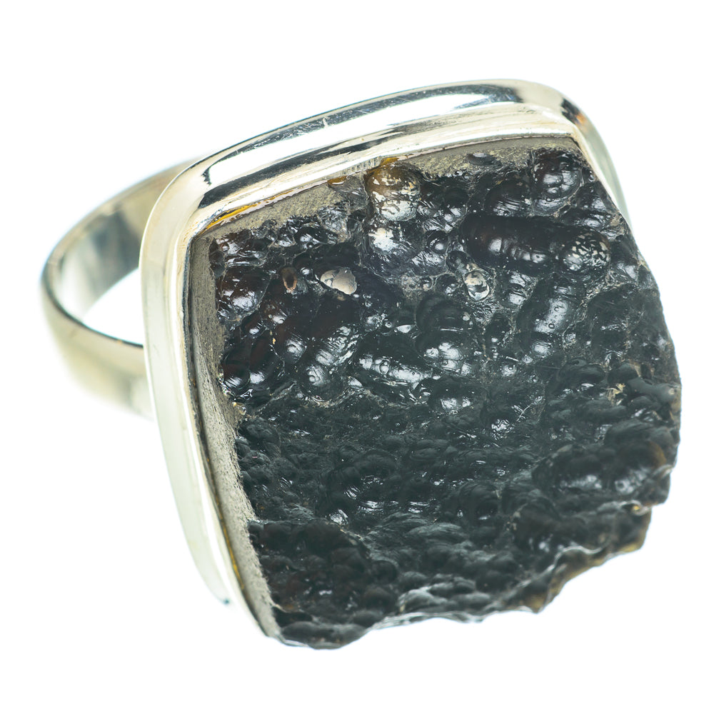Tektite Rings handcrafted by Ana Silver Co - RING65848