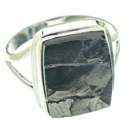 Shungite Rings handcrafted by Ana Silver Co - RING65849