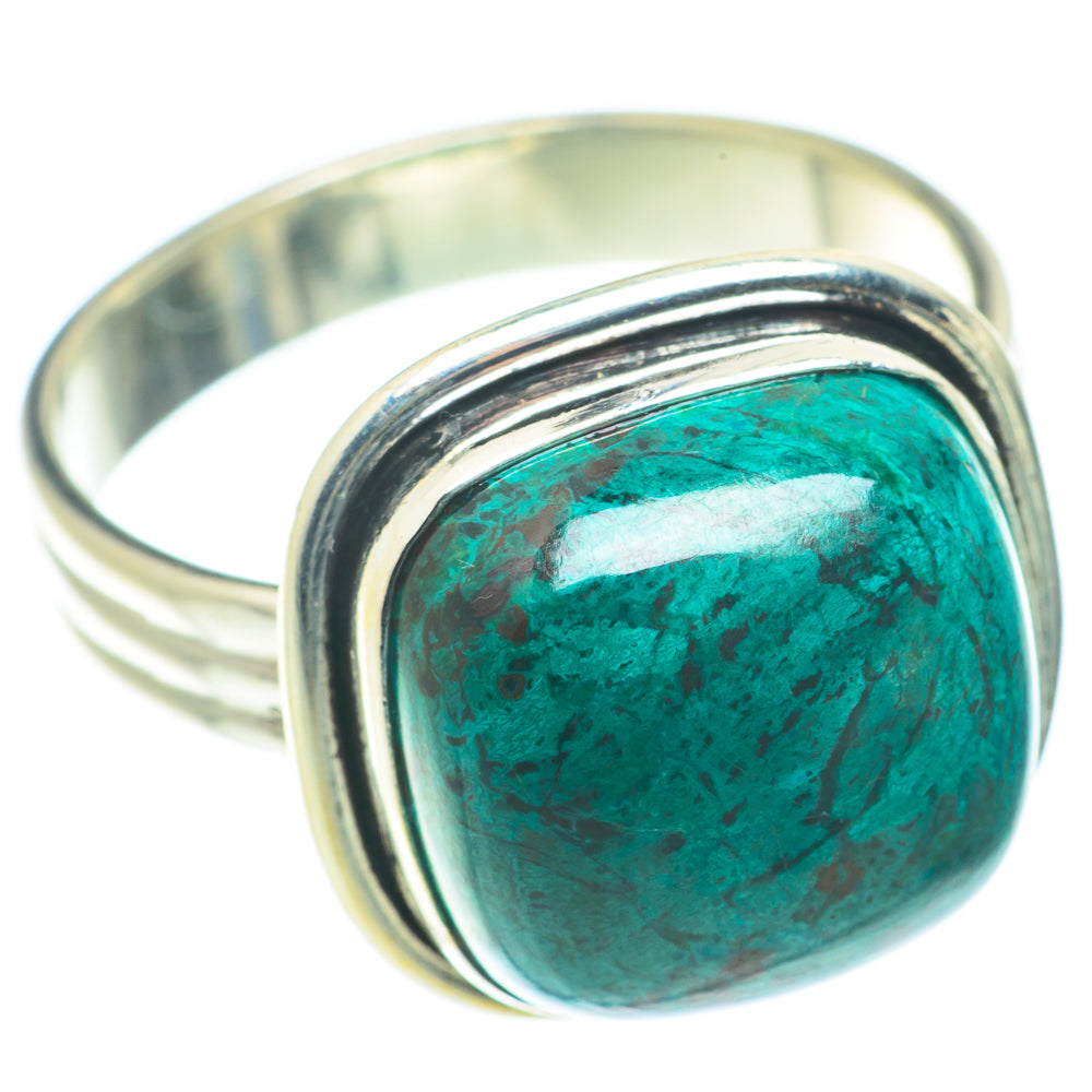 Chrysocolla Rings handcrafted by Ana Silver Co - RING65859