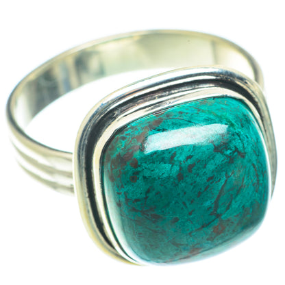 Chrysocolla Rings handcrafted by Ana Silver Co - RING65859