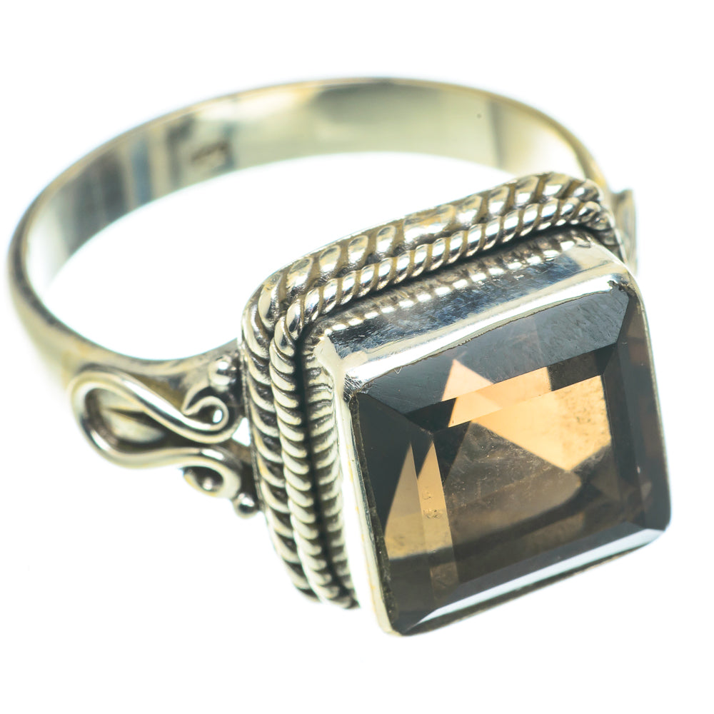 Smoky Quartz Rings handcrafted by Ana Silver Co - RING65861
