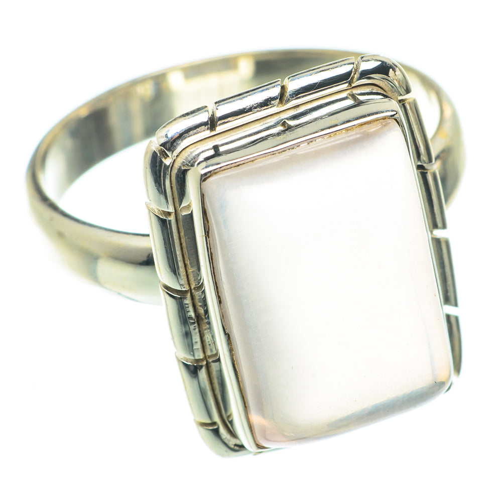 Rose Quartz Rings handcrafted by Ana Silver Co - RING65867