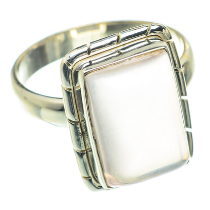 Rose Quartz Rings handcrafted by Ana Silver Co - RING65867