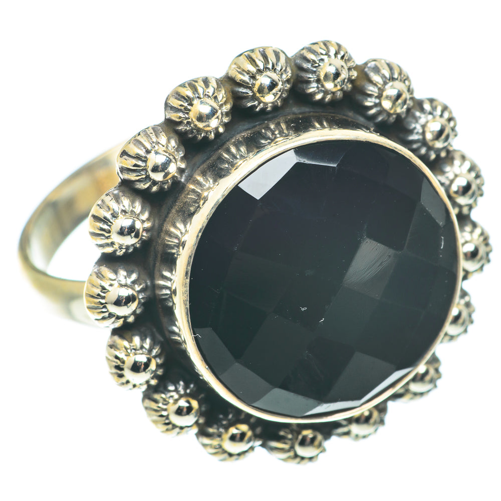 Black Onyx Rings handcrafted by Ana Silver Co - RING65874