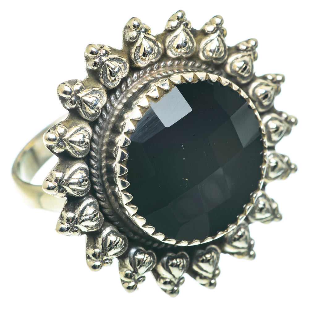 Black Onyx Rings handcrafted by Ana Silver Co - RING65876