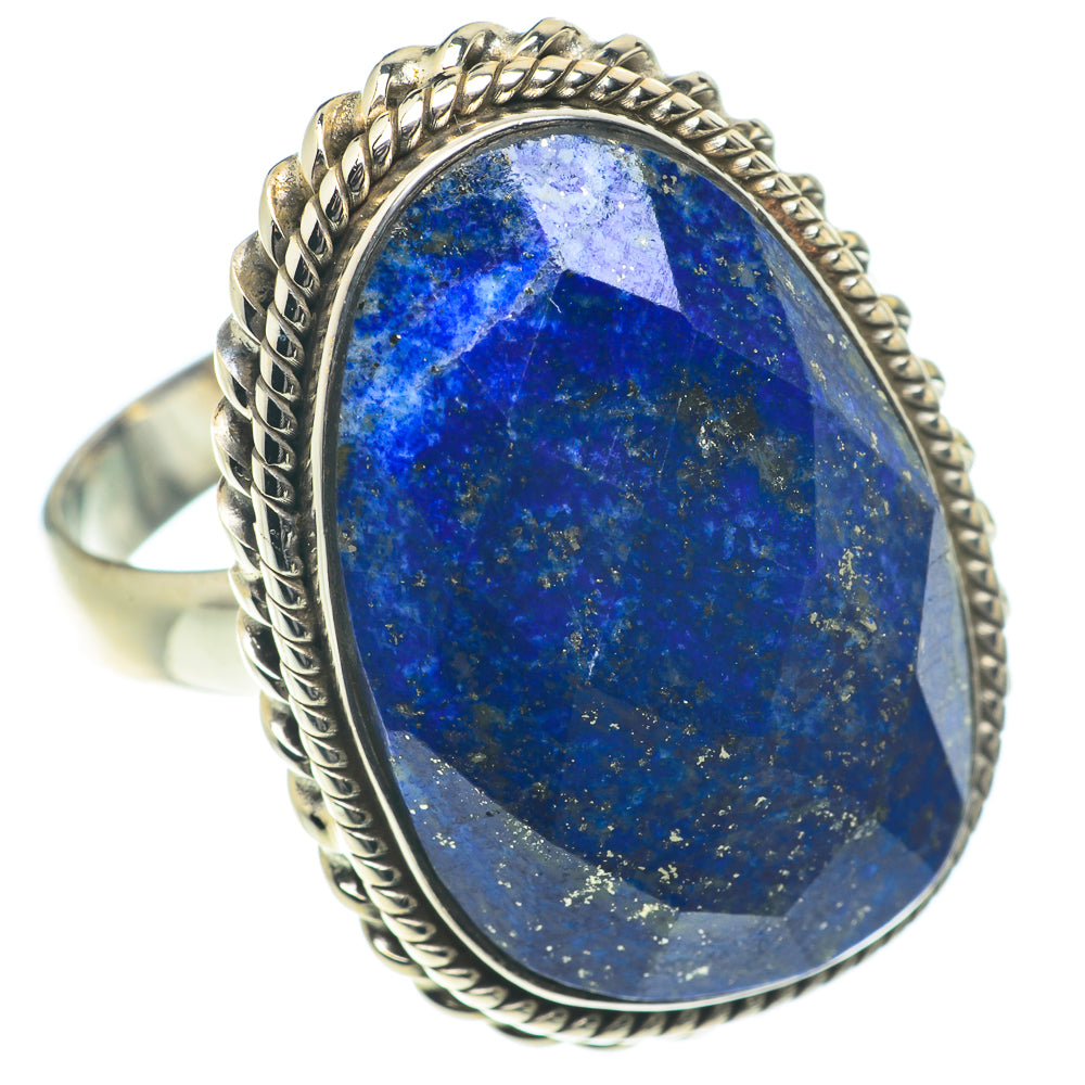 Lapis Lazuli Rings handcrafted by Ana Silver Co - RING65885