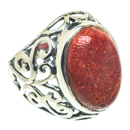 Sponge Coral Rings handcrafted by Ana Silver Co - RING65895