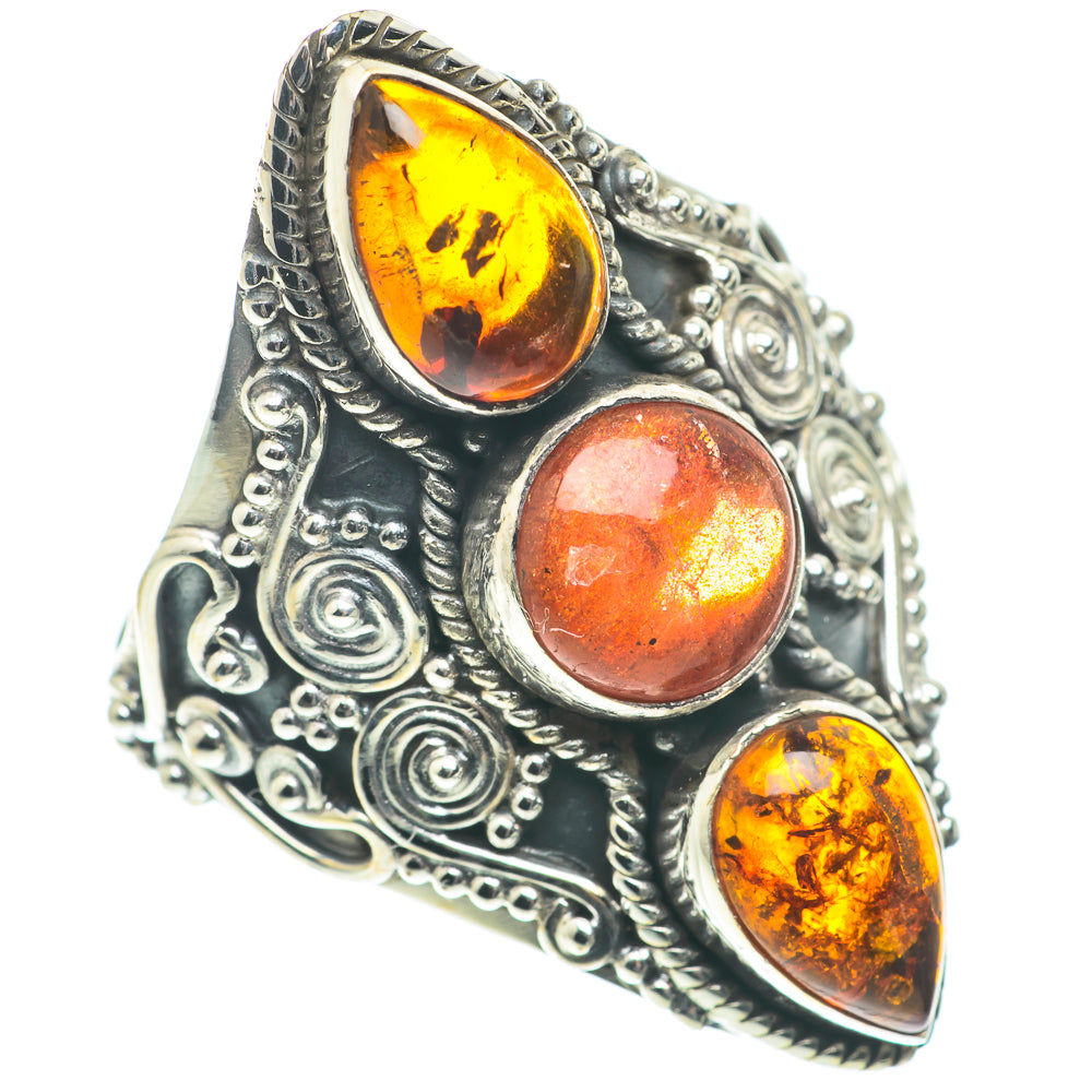 Sunstone Rings handcrafted by Ana Silver Co - RING65897