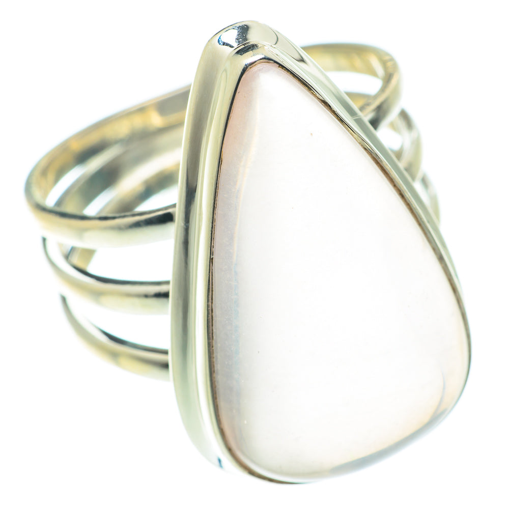 Rose Quartz Rings handcrafted by Ana Silver Co - RING65898