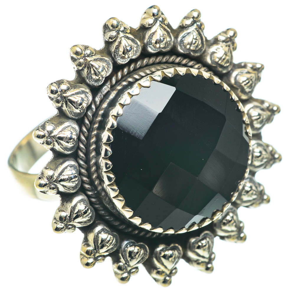 Black Onyx Rings handcrafted by Ana Silver Co - RING65904