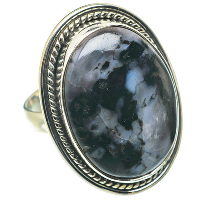 Gabbro Stone Rings handcrafted by Ana Silver Co - RING65906