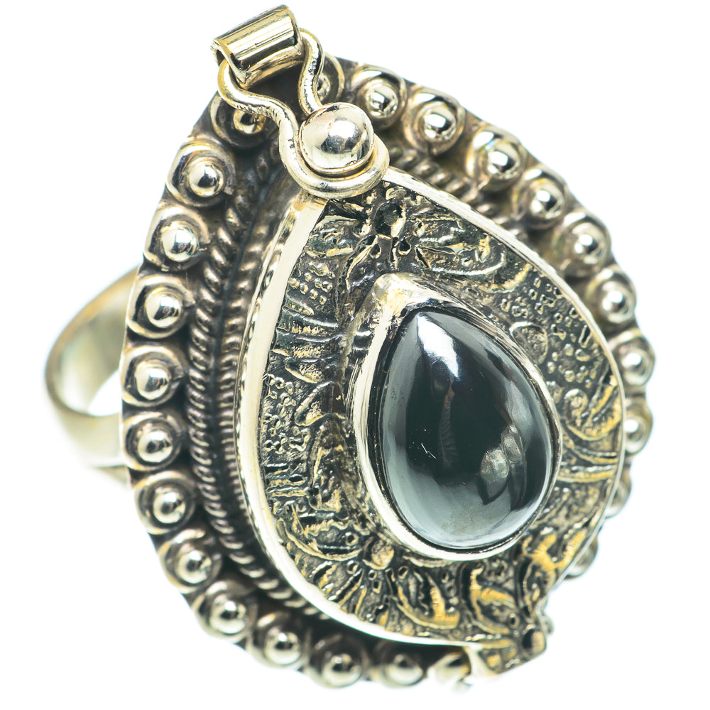 Hematite Rings handcrafted by Ana Silver Co - RING65917
