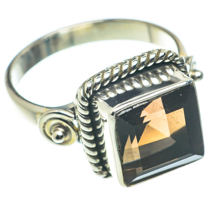 Smoky Quartz Rings handcrafted by Ana Silver Co - RING65928