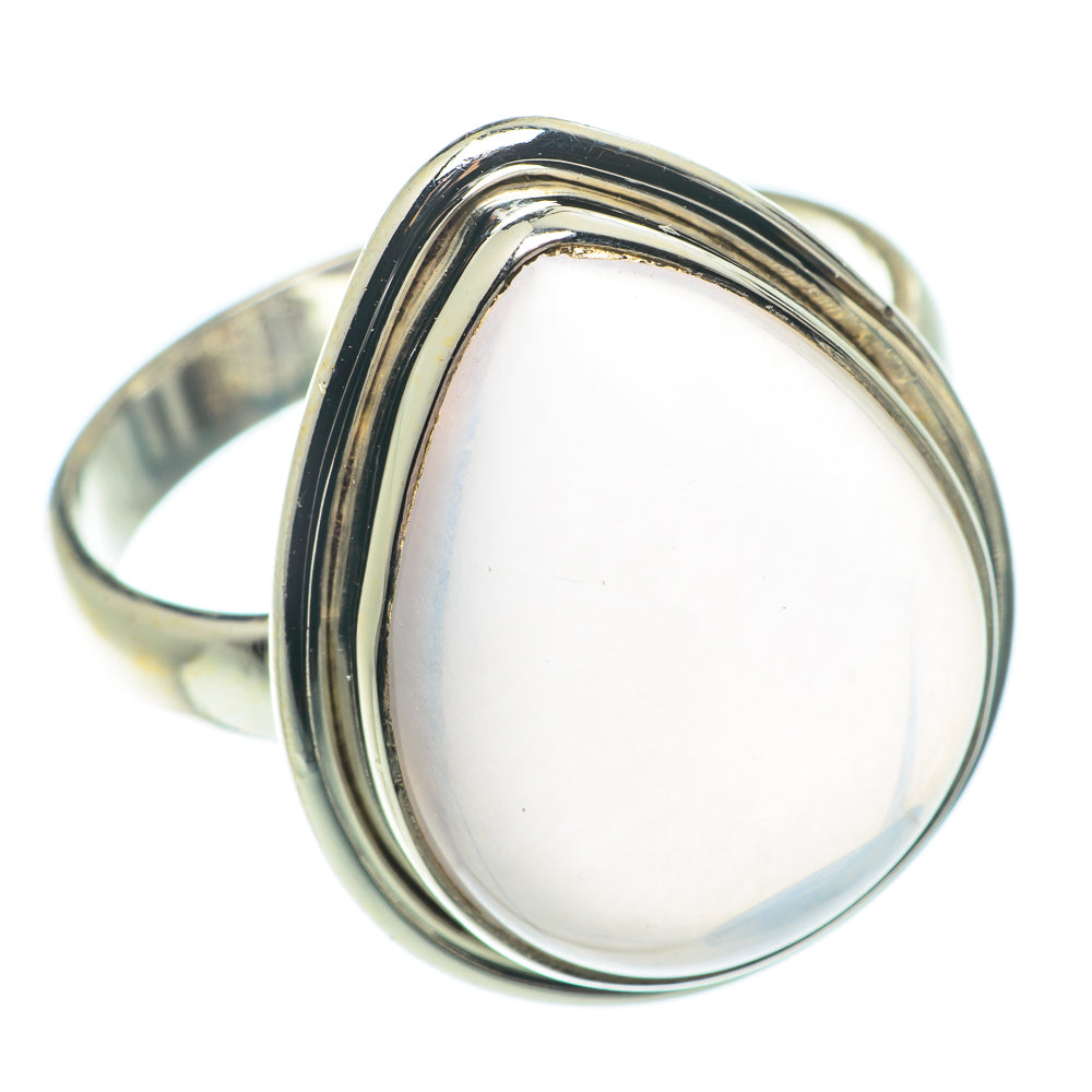 Rose Quartz Rings handcrafted by Ana Silver Co - RING65934