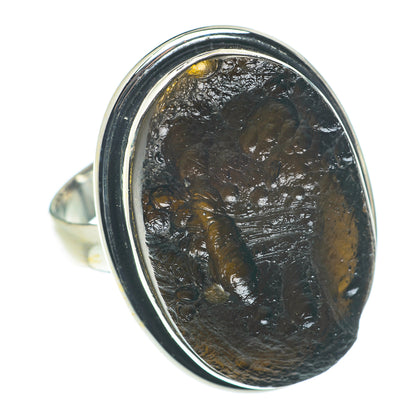 Tektite Rings handcrafted by Ana Silver Co - RING65944