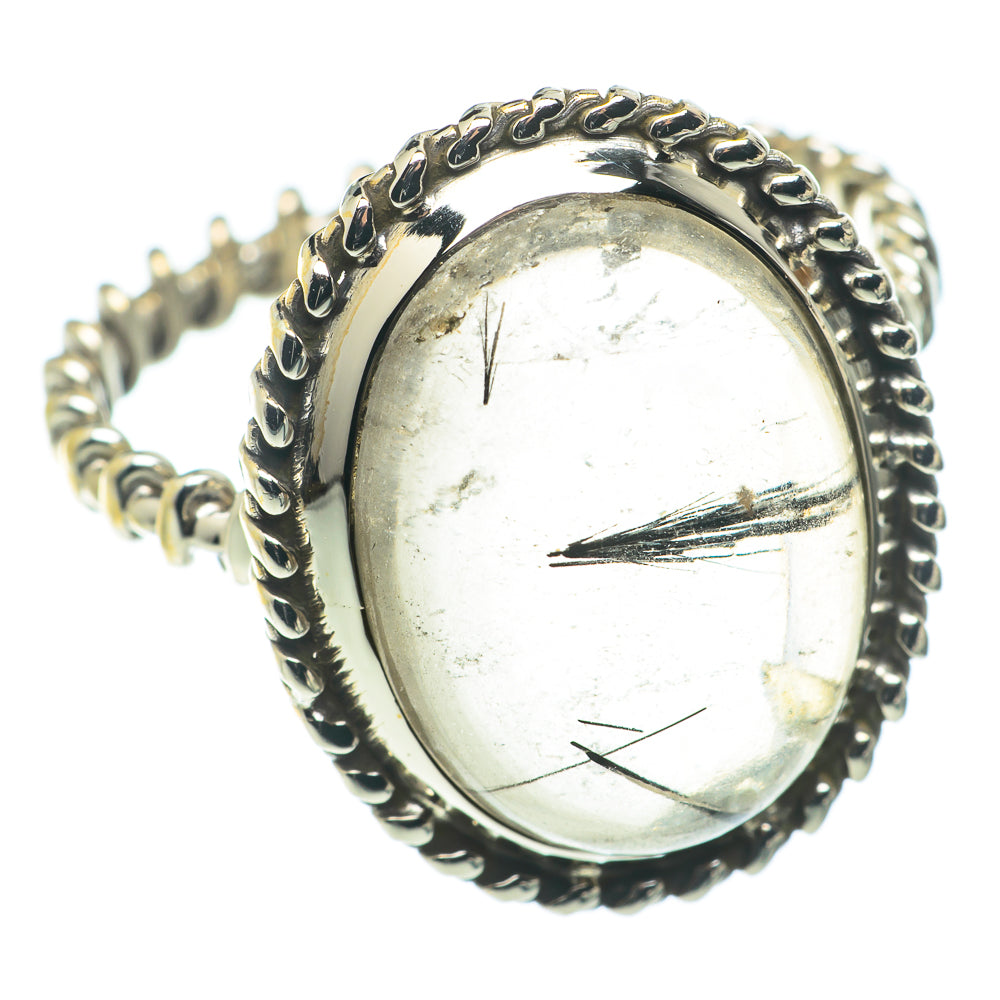 Tourmalinated Quartz Rings handcrafted by Ana Silver Co - RING65945