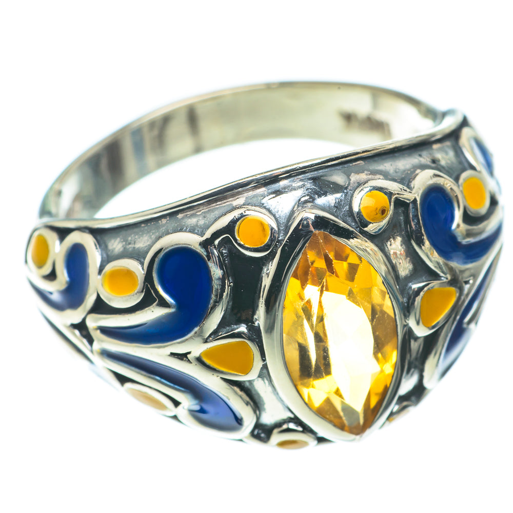 Citrine Rings handcrafted by Ana Silver Co - RING65949
