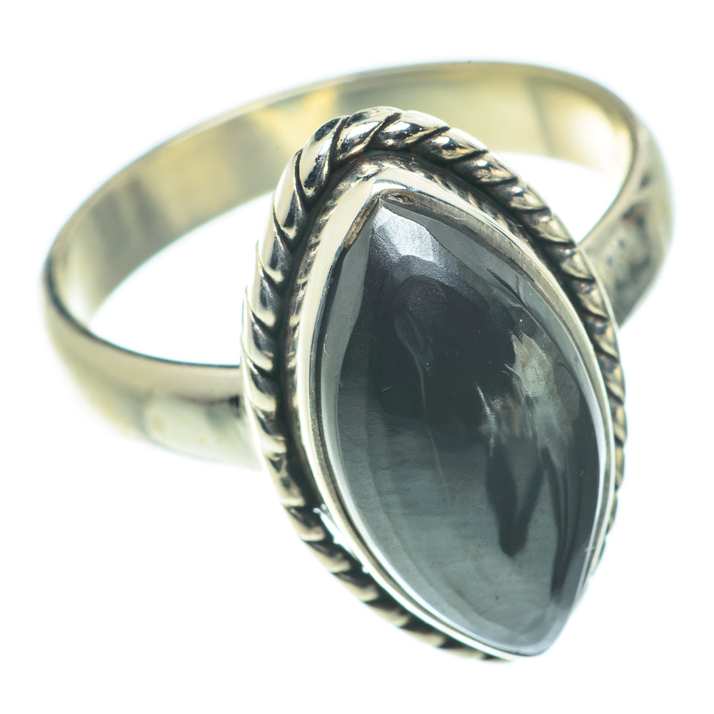 Hematite Rings handcrafted by Ana Silver Co - RING65952