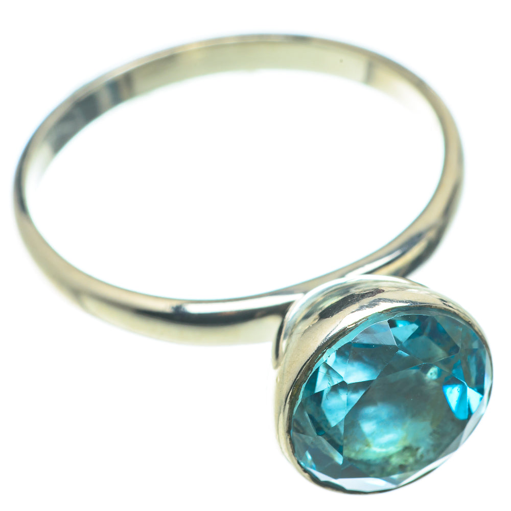 Blue Topaz Rings handcrafted by Ana Silver Co - RING65955