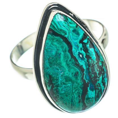 Chrysocolla Rings handcrafted by Ana Silver Co - RING65959