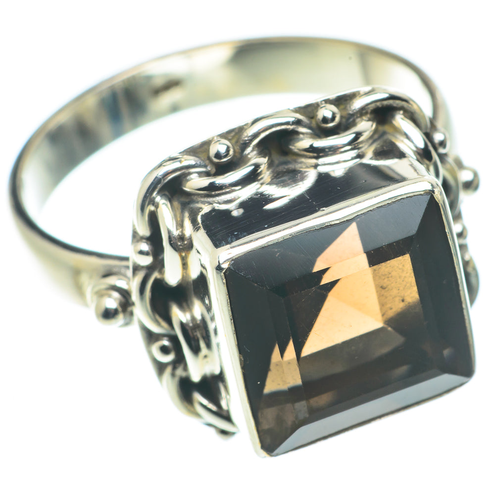 Smoky Quartz Rings handcrafted by Ana Silver Co - RING65963