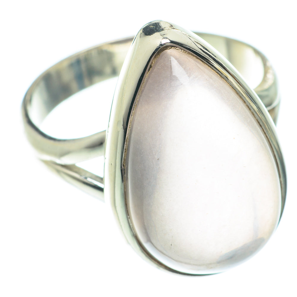Rose Quartz Rings handcrafted by Ana Silver Co - RING65966