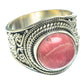 Rhodochrosite Rings handcrafted by Ana Silver Co - RING65967