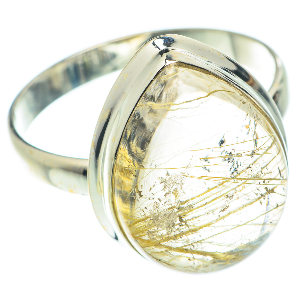 Rutilated Quartz Rings handcrafted by Ana Silver Co - RING65972
