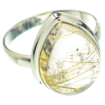 Rutilated Quartz Rings handcrafted by Ana Silver Co - RING65972