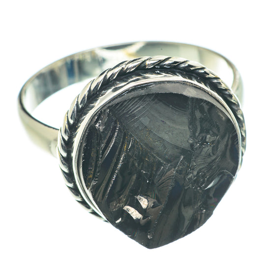 Shungite Rings handcrafted by Ana Silver Co - RING65976