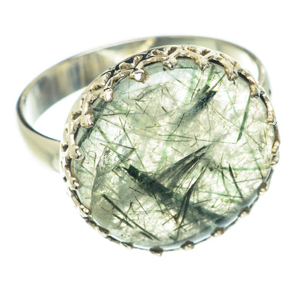 Tourmalinated Quartz Rings handcrafted by Ana Silver Co - RING65977