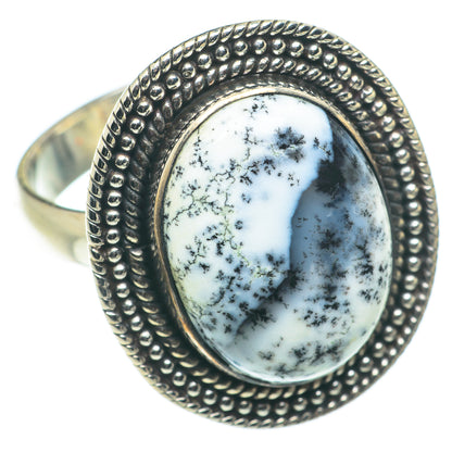 Dendritic Opal Rings handcrafted by Ana Silver Co - RING65978
