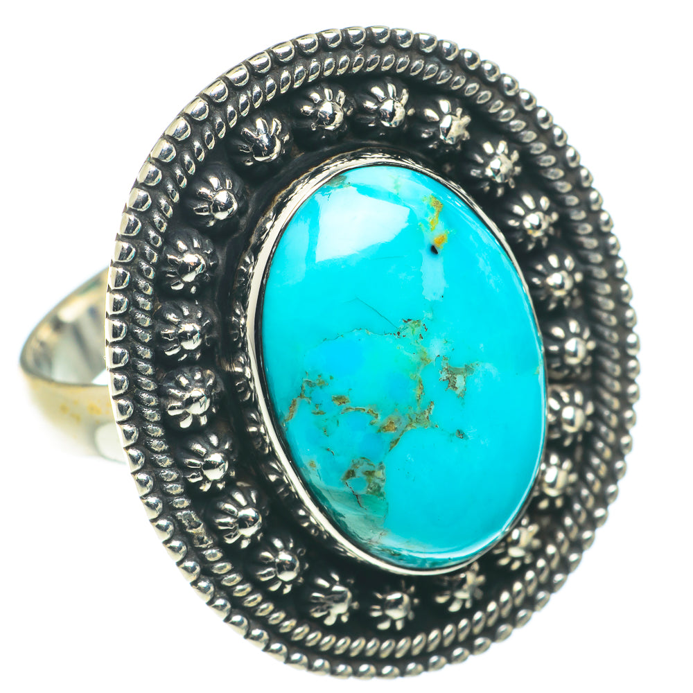 Arizona Turquoise Rings handcrafted by Ana Silver Co - RING65981