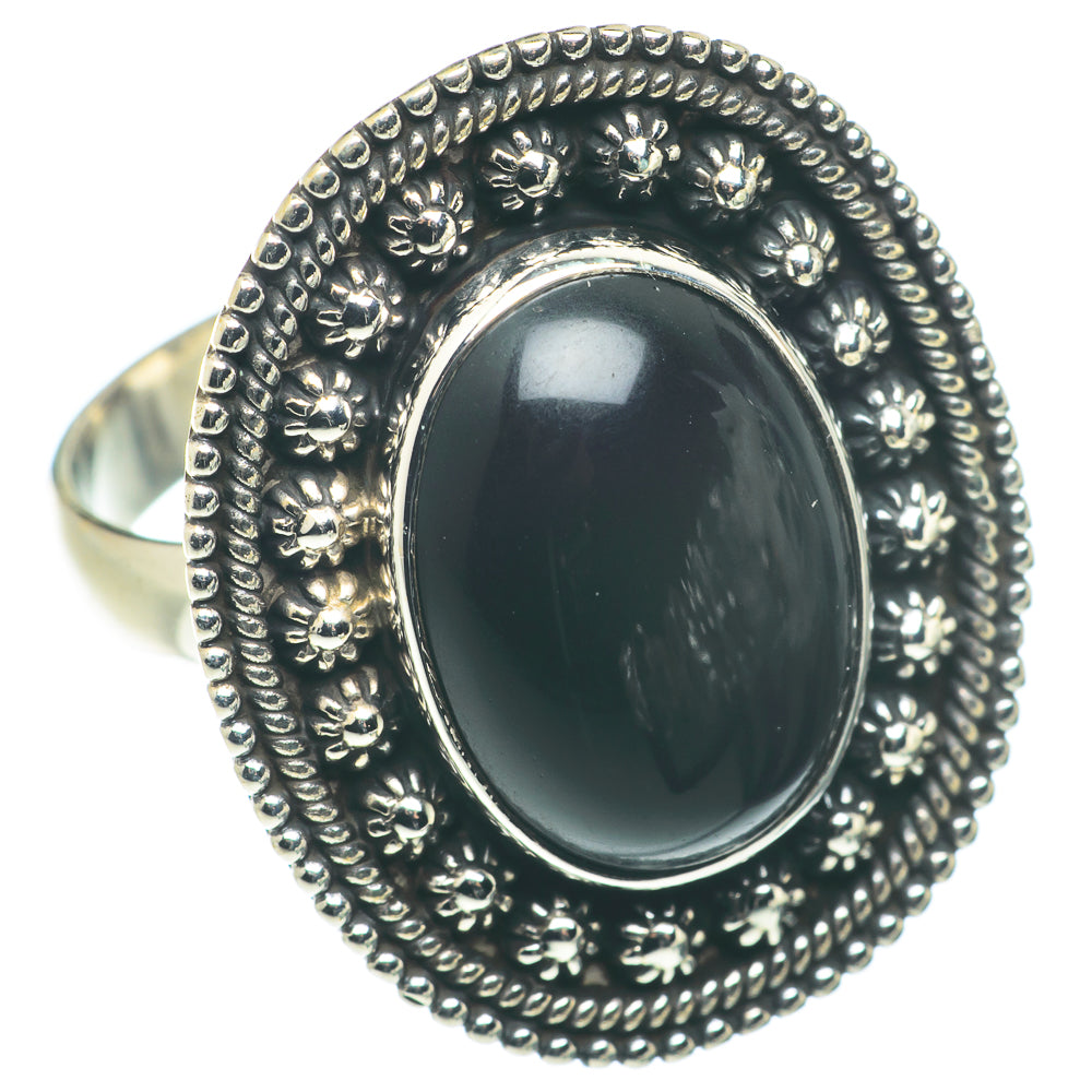 Black Onyx Rings handcrafted by Ana Silver Co - RING66001