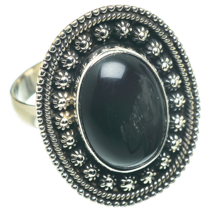 Black Onyx Rings handcrafted by Ana Silver Co - RING66001