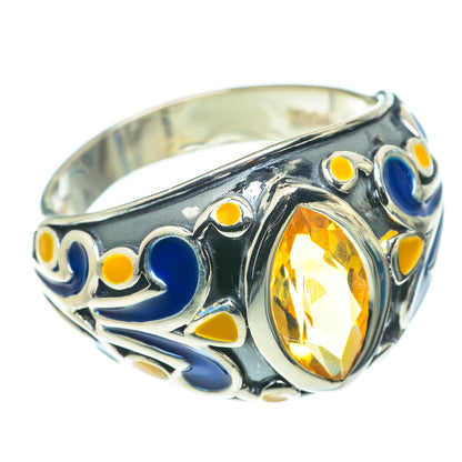 Citrine Rings handcrafted by Ana Silver Co - RING66006