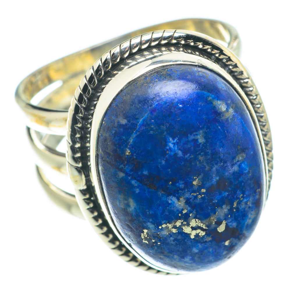Lapis Lazuli Rings handcrafted by Ana Silver Co - RING66012