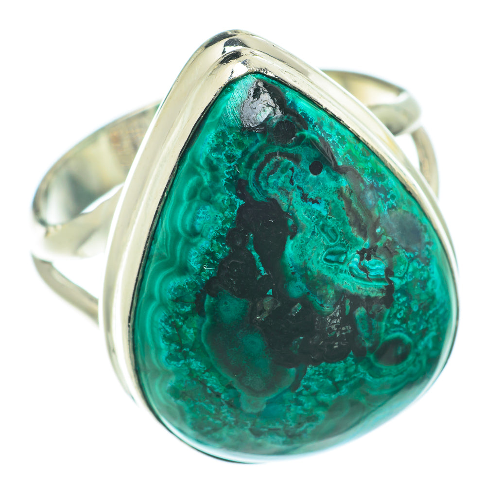 Chrysocolla Rings handcrafted by Ana Silver Co - RING66015